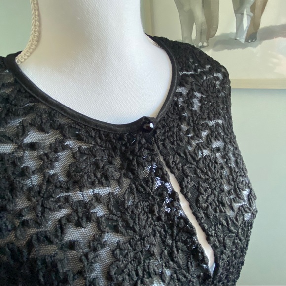 Black lace cardigan - Picture 2 of 3